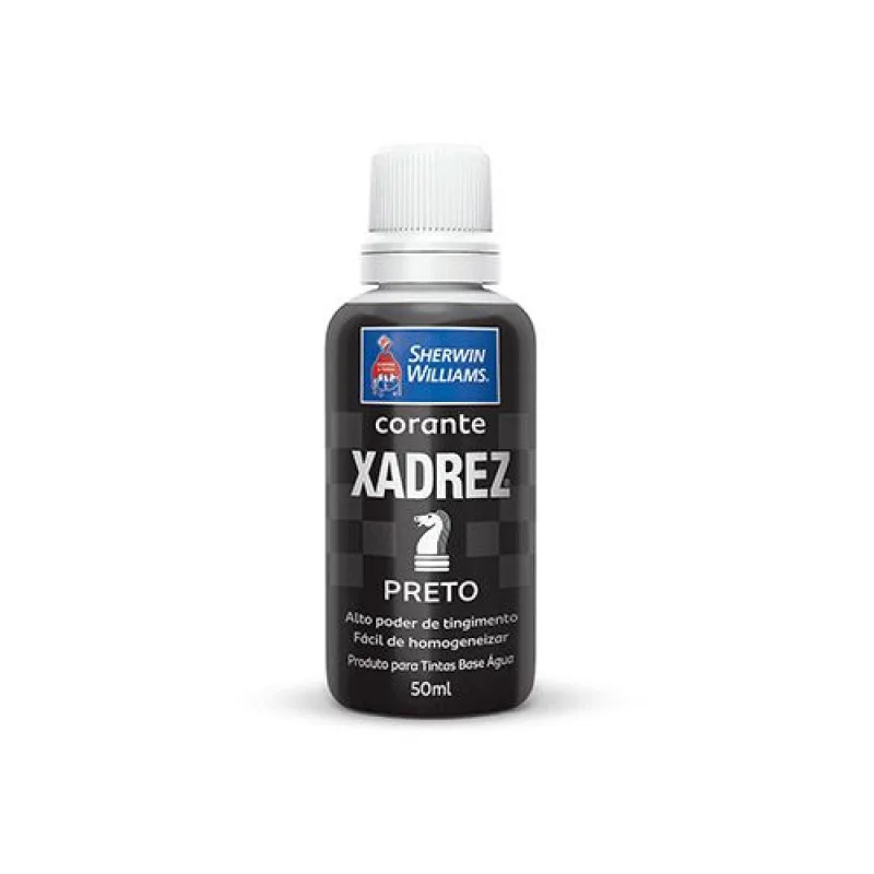CORANTE LIQUIDO XADREZ PRETO 50ML