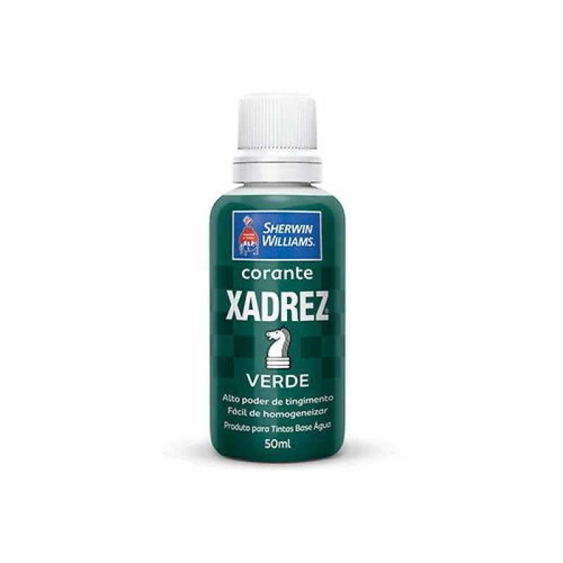 CORANTE LIQUIDO XADREZ VERDE 50ML