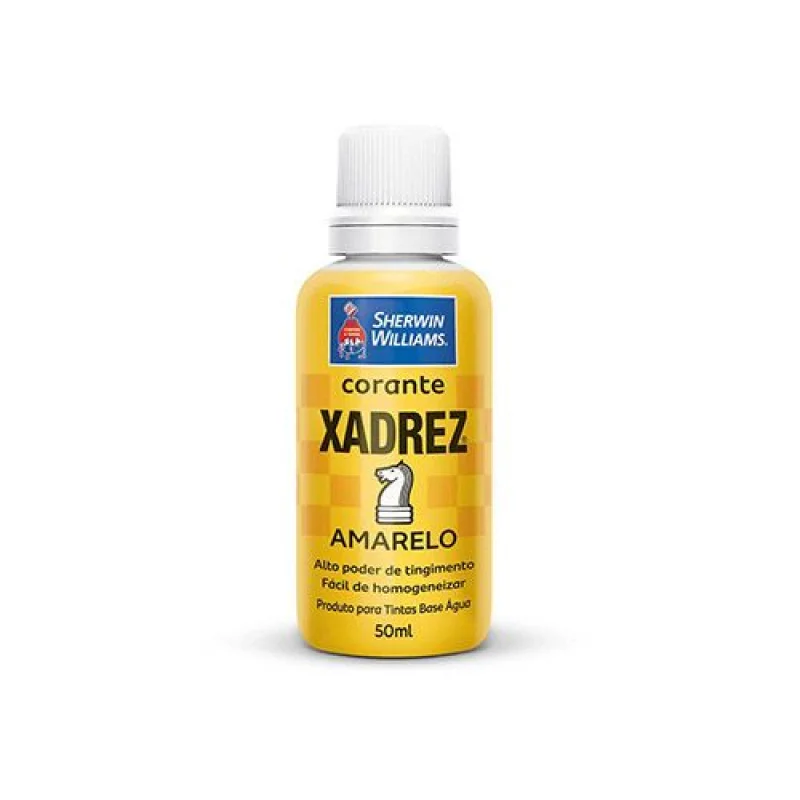 CORANTE LIQUIDO XADREZ AMARELO 50ML