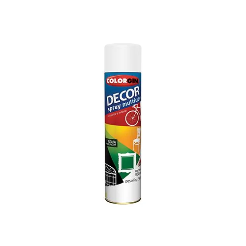 SPRAY DECOR BRANCO FOSCO 360ML