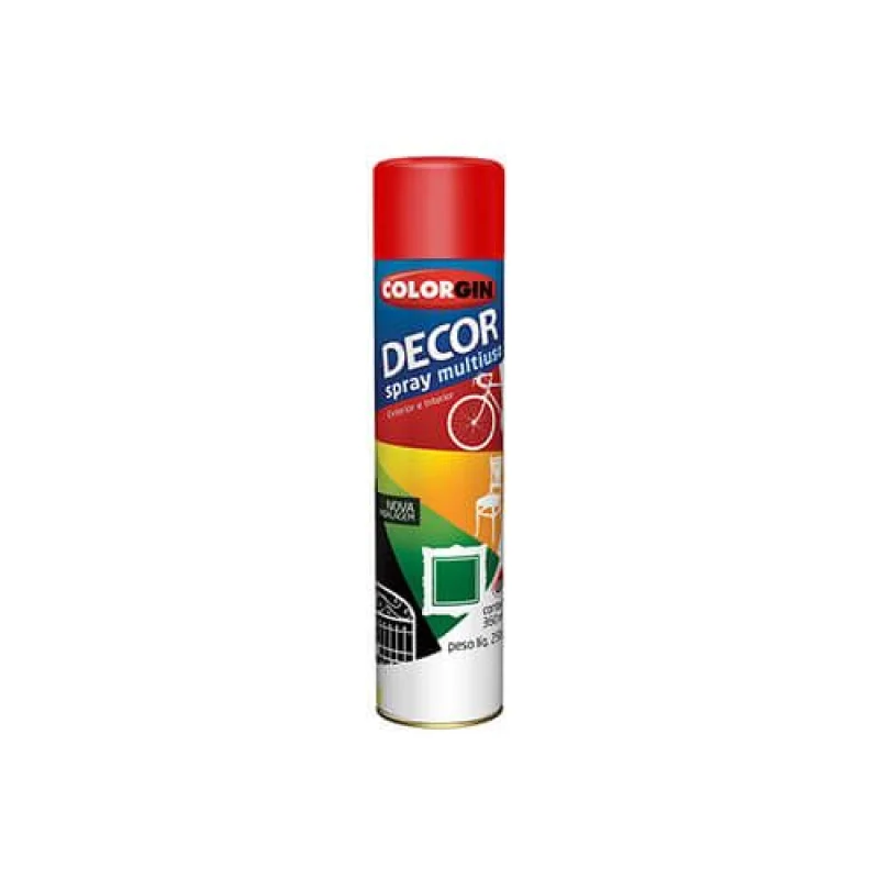 SPRAY DECOR VERMELHO 360ML
