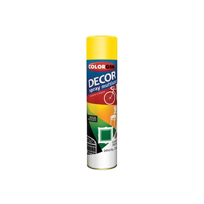 SPRAY DECOR AMARELO 360ML
